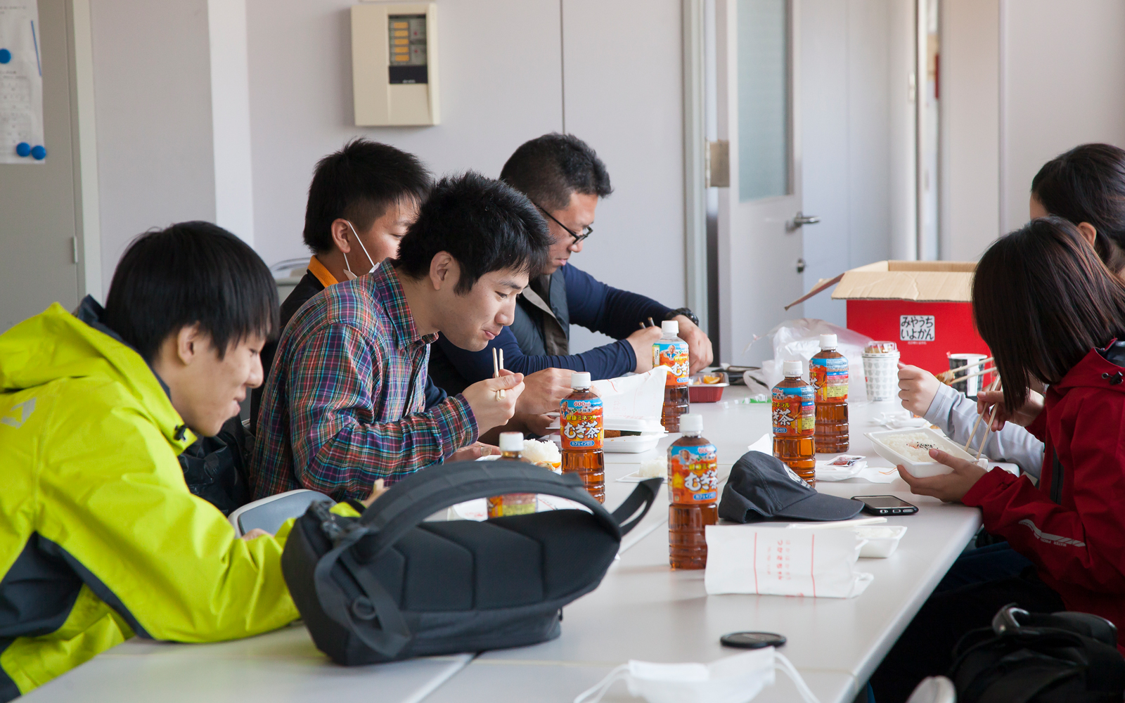 お昼ご飯の様子