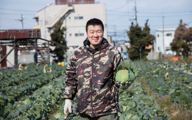 インタビュー　株式会社泉州アグリ代表・辻野奨悟氏